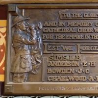 St Pauls Cathedral Old Boys of the Cathedral Choir Roll of Honour 1914-18