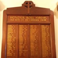 St Pauls Cathedral Old Boys of the Cathedral Choir Honour Roll 1939-45