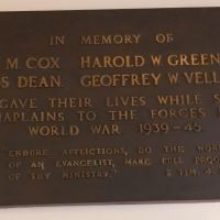 Presbyterian Chaplains Roll of Honour WW2