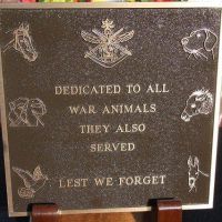 This plaque is specially made using Braille images for a near by Vision impaired school for children