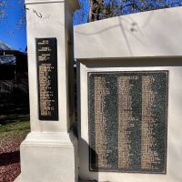 Commemorative Wall, left side