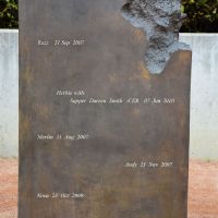 The names of the Military Working Dogs who died