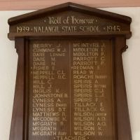 Nalangil State School World War 2 Roll of Honour