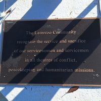 Lameroo Memorial garden