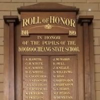 Kooroocheang State School Roll of Honor