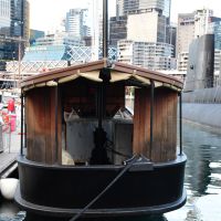 The stern of MV Krait