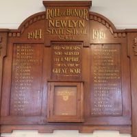 Newlyn State School Roll of Honor