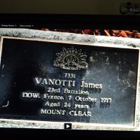 James Vanotti. S.N. 7331. Tree No 155.