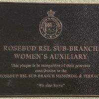 Rosebud RSL Memorial Wall