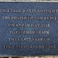 Centenary of The Gallipoli Landing Plaque