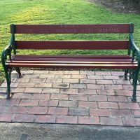 Old Comrades Association Tasmania Bench