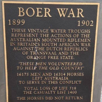 Boer War Memorial Plaque