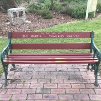 The Burma - Thailand Railway Memorial Seat 