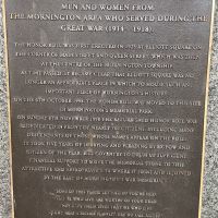 Mornington Honour Roll Plaque