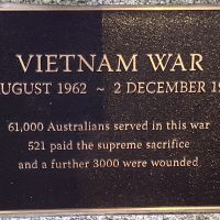 Vietnam War Plaque