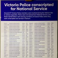 Victoria Police Who Were Conscripted