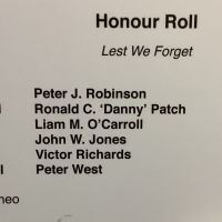 4th Battalion RAR Honour Roll
