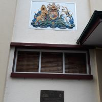 Plaque on the side of the RNA Council Stand, 14/08/2024