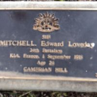 Edward Mitchell: Service No 5118. Tree No 27.