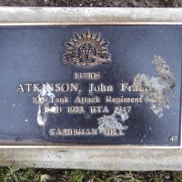 John Atkinson: Service No 1437308. Tree No. 43