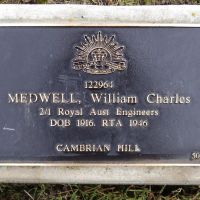 William Medwell: Service No 122964. Tree No. 50