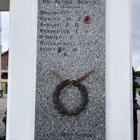 Died while on active service