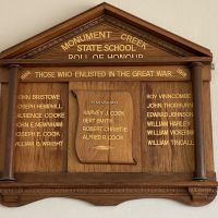Monument Creek State School No. 708 Roll of Honour