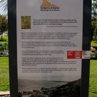 Maryborough Gallipoli to Armistice War Memorial Interpretative Board