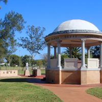 Kingaroy Soldiers Memorial Rotunda within the "Burnett Shire" Memorials Precinct