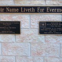 Kingaroy Soldiers Memorial Stones of Remembrance Honouring the Vietnam War Veterans