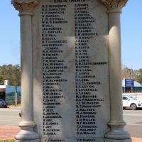 Nanango War Memorial World War I Roll of Honour