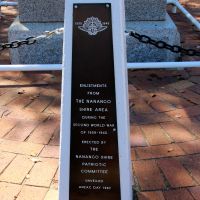 Nanango War Memorial World War 2 Roll of Honour Interpretative Plaque