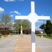 Crows Nest War Memorial with Replica Long Tan Cross 