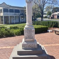 Boer War Granite Column