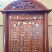 Daylesford Methodist Sunday School Roll of Honour