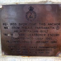 Toowoomba Naval Memorial Interpretative Plaque