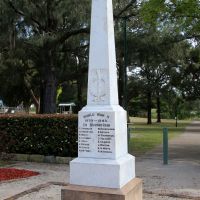 Allora World War II Memorial with Roll of Honour Plaques