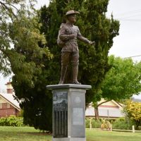 The statue of Private Edward Ryan VC