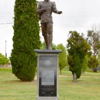 The statue of Private Edward Ryan VC