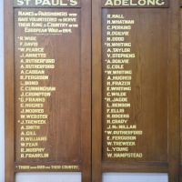 Adelong St Paul's Anglican Church Roll of Honour