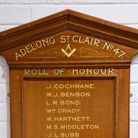 Adelong St Clair District 47 Roll of Honour