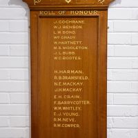 Adelong St Clair District 47 Roll of Honour