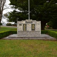 The Batlow War Memorial within the Batlow Memorial Park