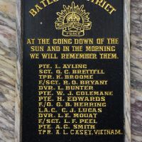 The Roll of Honour for the Second World War