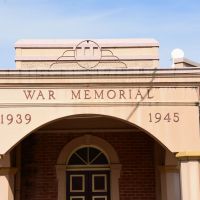 Culcairn War Memorial Hall, commemorating those who served in the Second World War