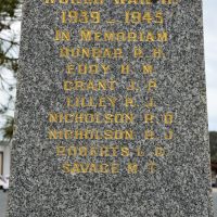 Second World War Roll of Honour