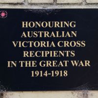 The dedication plaque