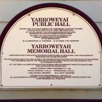 The story of the Yarroweyah Memorial Hall