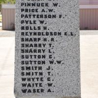 The roll of those who served, N-W
