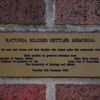 Katunga and District Soldier Settlers Memorial